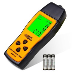 2PC Carbon Monoxide Detector Plug 3-in-1 CO Level Monitor Alarm with Temp Sensor