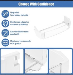 Door Gallon Bin Compatible with GE Refrigerator, WR71X10427