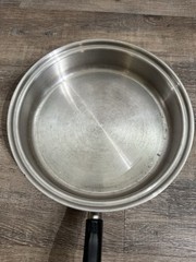Vintage Vita Craft 3-Ply Stainless Steel Sauté Fry Pan And Saucepan With Lids