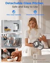 [ Hot and Cold ] Waterdrop WD-A1 Countertop Reverse Osmosis System, 7 Stages