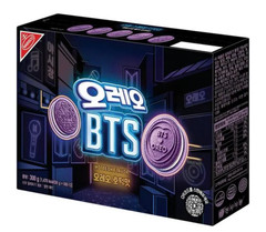 BTS OREO Hotteok Cookies 300g Purple K-pop Snack ARMY EMS Express Ship