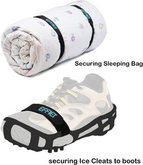 12 Packs Fastening Cord Wrap 1 X 24 Inches Hook and Loop Cinch Straps, Adjustab