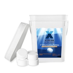 5-Pounds Pool Spa 1″ Chlorine Tablets 5lb Bucket 2L Swimming Pool Spa Hot Tub