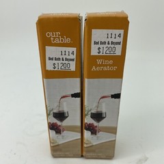 2 Our Table Wine Aerator 4.2 in X .82 in Dia