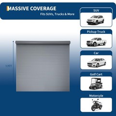 7.5×17/7.5×25/8×20 FT Garage Floor Mat, 2mm Thickened PVC Non-Slip Flooring Roll