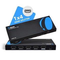 OREI UltraHD 4K @ 60 Hz HDMI Splitter 1 in 4 Out HDMI 2.0 UHDS-104