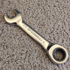 GEARWRENCH 72T Stubby 12pt Combination Wrench SAE/Metric Choose Size