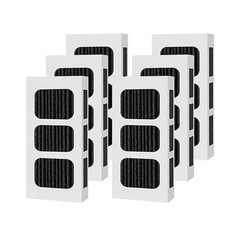6 PACK Refrigerator Air Filter for Frigidaire Pure Air Ultra 2 PAULTRA2