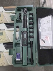VCAN ACTIVE 3/8 Digital Torque Wrench Set 5-99.6 ft-lb Complete SET NEW