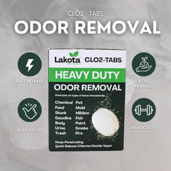 Lakota Naturals Heavy Duty Odor Removal CL02 Tablet – 100G