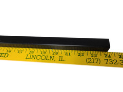 Black Ceramic Towel Bar Rod Rack Post Holder Brackets Tile In Mid Century Modern