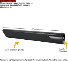 Dust Crevice Upholstery Attachment Tool for All Upright & Canister Miele Vacuum