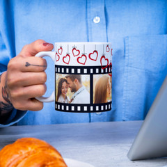 Personalized mug with text photo name logo personalized gift funny coffee mug 09