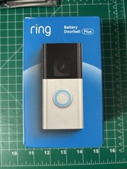 Ring Battery Doorbell Plus Satin Nickel BRAND NEW SEALED