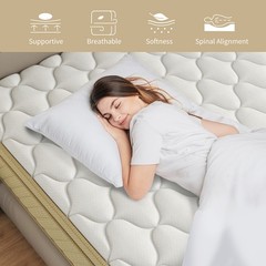 12″ 14″ Hybrid Mattress Gel Memory Foam Springs Twin Full Queen King In A Box