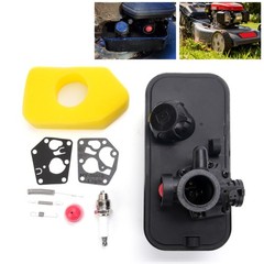 Carburetor with 494406 Fuel Gas Tank For Briggs Stratton 494406 498809 498809A