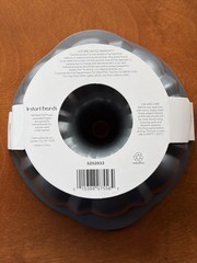 Instant Pot Fluted Bundt Cake Pan 6-8 Quart Compatible Non-Stick Oven-Safe New