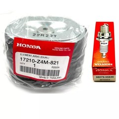 Genuine Honda Air Filter Element AFZE18 GX160 GX200 Spark Plug 98079-55846 NGK