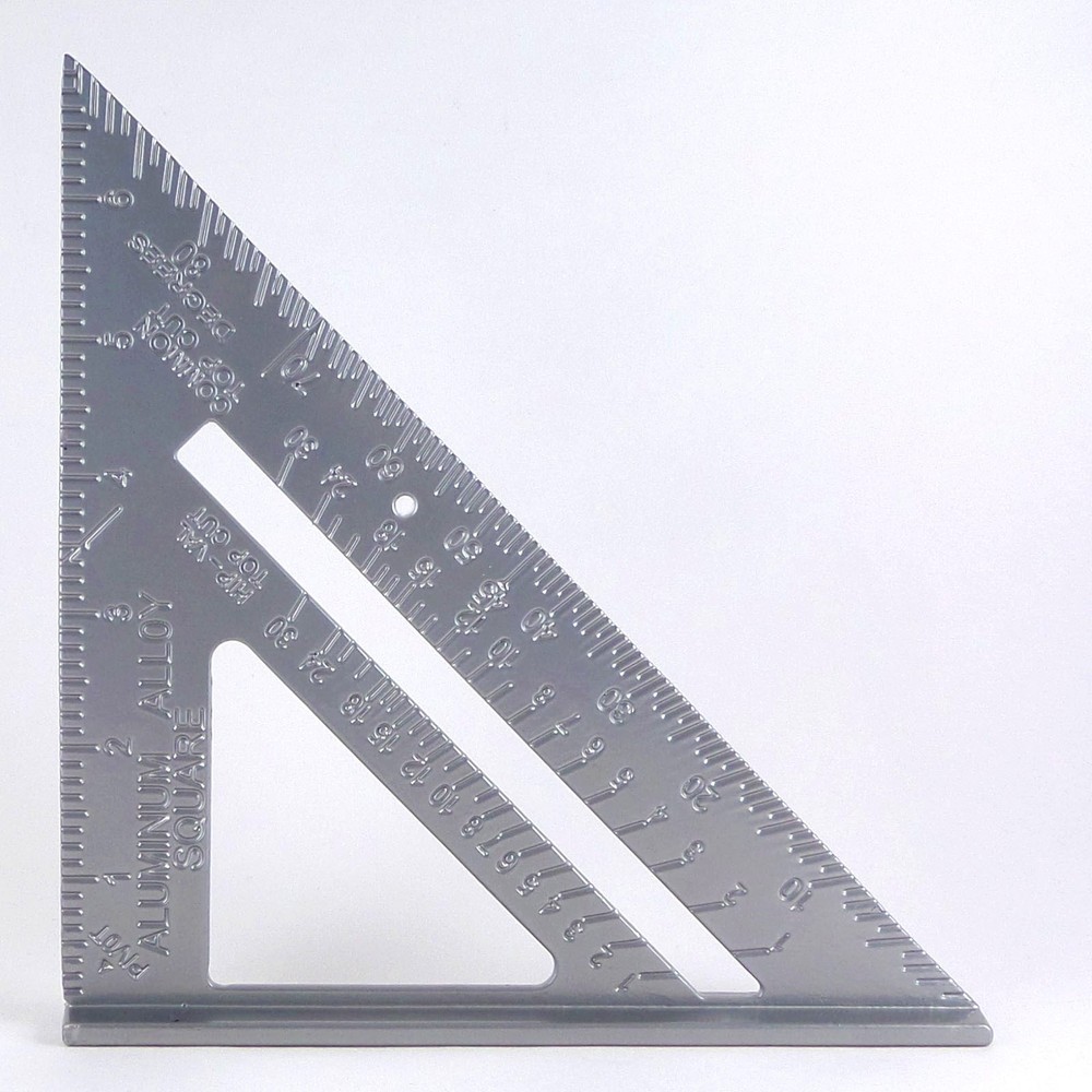 Carpenter Speed 7″ Aluminum Square Combination Protractor Framing Tool Square