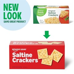 Amazon Saver, Saltine Crackers, 16 Oz (Previously 16 Ounce (Pack of 1)