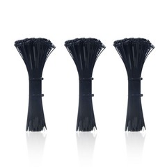 ORWUDIZ Cable Zip Ties, 8 Inch Black 600 Pcs, 8*1.38 inches, 600pcs