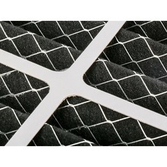 5-Micron Activated Carbon Outer Air Filter for Allergen/Odor Removal, Two Pack