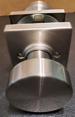 Kwikset Pismo Passage Square Door Knob Satin Nickel 97209-144 – NEW – QTY AVAIL