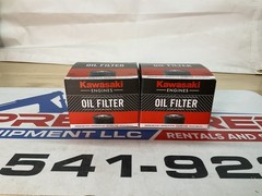 Genuine Kawasaki 49065-0736 Replaces 49065-0721 Oil Filter pack of 2 filters
