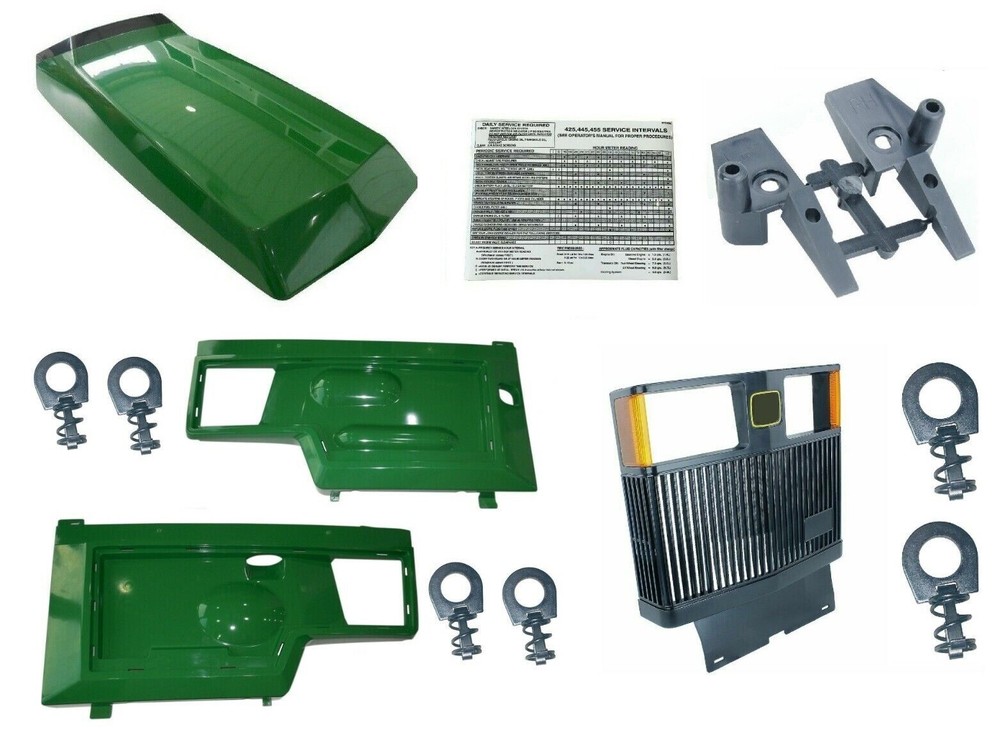 Hood/ Panels/Front Grill AM128986 AM128983 AM128982 AM116207 Fits JD 425 455 445
