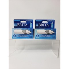 Brita Bottle Replacement Water Filters White Chlorine Taste Odor Lot Of 2