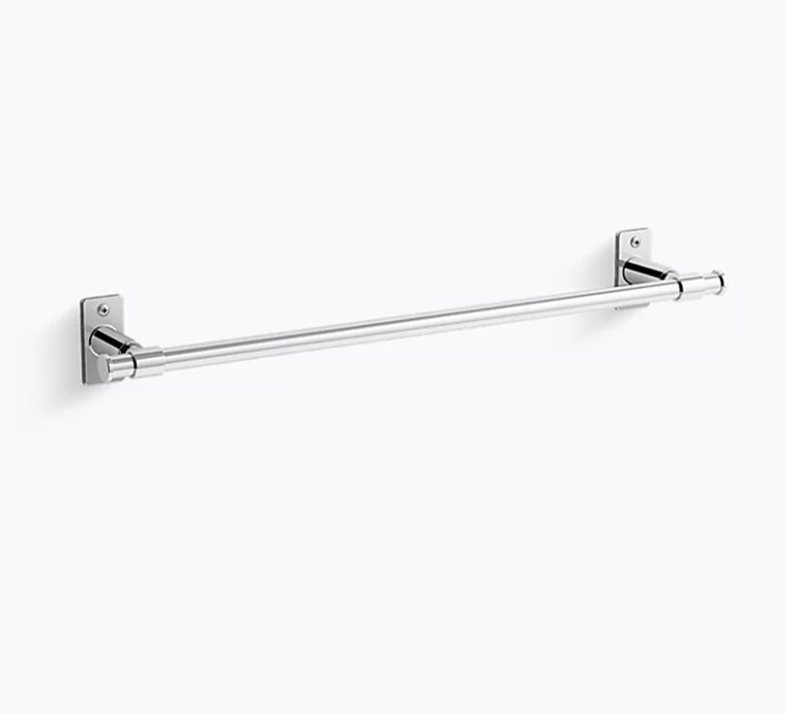 Kohler K-35925-CP Castia™ by Studio McGee 18″ towel bar, Polished Chrome