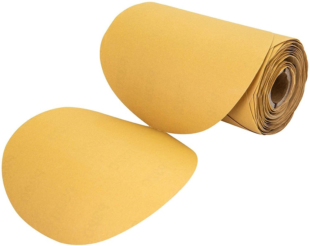 6″ Inch 60-800 Grit 50/100-PACK DA Sanding Disc PSA Sandpaper Roll -Sticky Back