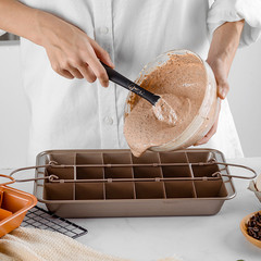 12.2*7.68*1.57in Carbon Steel Baking Sheet with Divider Nonstick Baking Pan