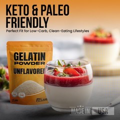 Gelatin Powder Unflavored 6 oz Bulk Bag – Gelatina Sin Sabor en Polvo