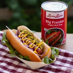 Loma Linda – Big Franks (15 oz.) (Pack of 12) – Vegan – NEW SIZE