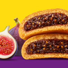 Newtons Fig Bars, Soft Fruit Chewy Cookies, 10 Snack Packs Free Shipping