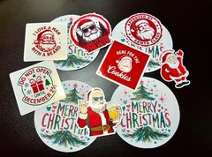 Custom Printed Stickers Vinyl Decals Waterproof Die Cut Matte Glossy Holo Logo