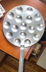 De Buyer Mineral B Carbon Steel Aebleskiver Poffertjes Pan – 10.5 Outer