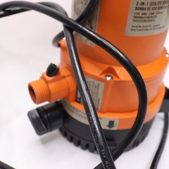 Everbilt 2-in-1 Utility Pump 1/4 Horsepower – Used / As Shown