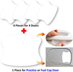 3M-5Pcs Car Door Handle Cup Protector/Sticker/Guard, 3M-Ppf(Paint Protection Fil