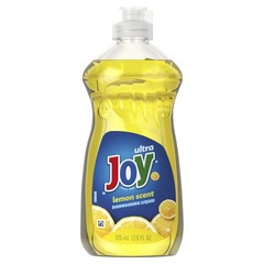 Joy JOYSU01 Lemon Scent Biodegradable Liquid Dish Soap 12.6 oz. (Pack of 25)