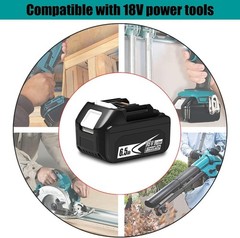 NEW 2Pack 6.5Ah 18V For Makita LXT Lithium-Ion BL1830 BL1850 BL1860 Tool Battery
