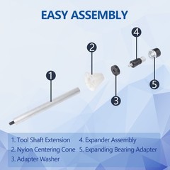 Engine Cam Bearing Installation and Removal Tool Kit Camshaft Bearing Tool wi…