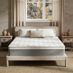 12″ 14″ Mattress Queen Full Twin King Size Comfort Spring Memory Foam in a Box