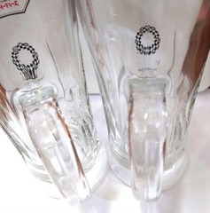 ASAHI SUPER DRY Beer Mug 555ml Set of 2 Tokyo 2020 Olympic Limited Edition