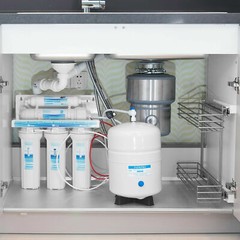 5 Stage Standard Undersink Reverse Osmosis RO System Drinking Water Filter 75GPD