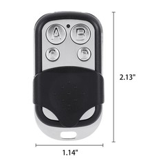 Electric Gate Garage Door Opener Key 433mhz Universal Cloning Remote Control Fob