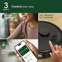 iRobot Roomba 105 Robot Vacuum + AutoEmpty Dock, Cleans in Rows, LiDAR – NEW