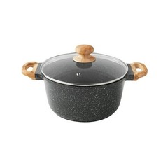 The Pioneer Woman Prairie Signature 14-Piece Cast Aluminum Cookware Set,Charcoal