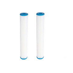 2 Pack: Hydro-Logic Tall Boy Compatible Pleated Sediment Water Filter 2.5″ x 20″